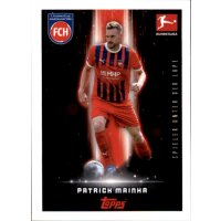 Sticker 189 - Patrick Mainka - 1. FC Heidenheim 1846 -...