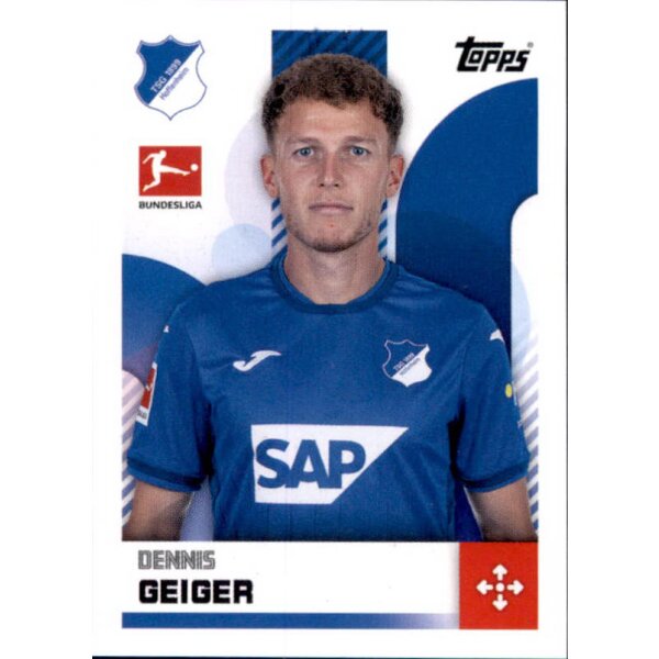 Sticker 202 - Dennis Geiger - TSG 1899 Hoffenheim