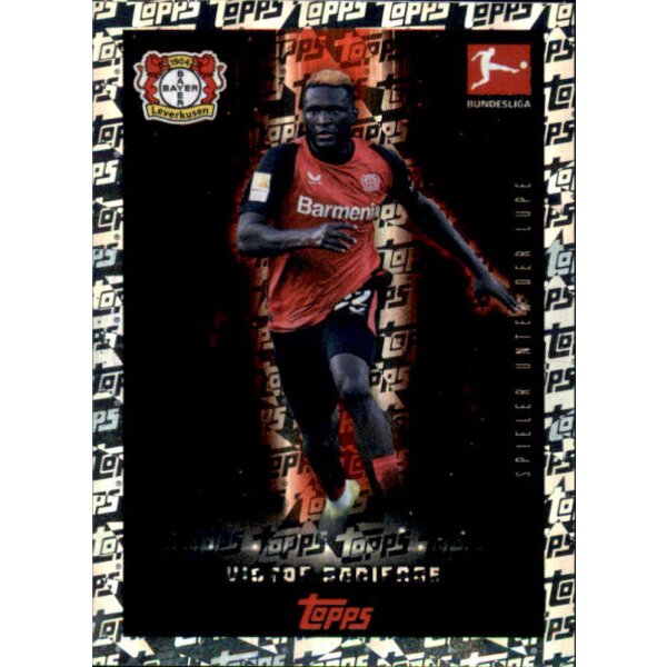 Sticker 277 - Victor Boniface - Bayer 04 Leverkusen - Spieler Unter Der Lupe