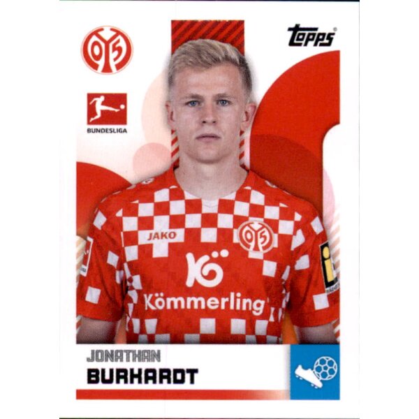 Sticker 299 - Jonathan Burkardt - 1. FSV Mainz 05