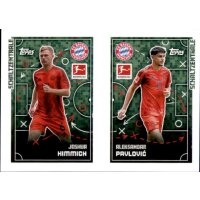 Sticker 349/350 - Joshua Kimmich/Aleksandar Pavlovic - FC...