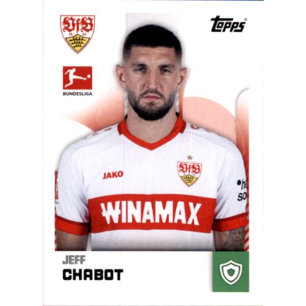 Sticker 381 - Jeff Chabot - VfB Stuttgart