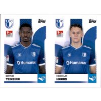 Sticker 487/488 - Bryan Teixeira/Martijn Kaars - 1. FC...