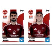 Sticker 497/498 - Mahir Emrei/Stefanos Tzimas - 1.FC...