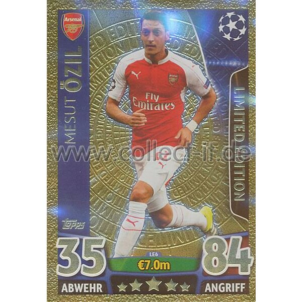 CL1516-LE6-G - Mesut Özil - Limited Edition Gold