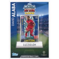 CL1516-P42 - David Alaba - Live Code Karte