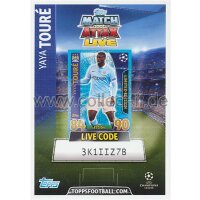 CL1516-PLE4 - Yaya Toure - Limitierte Auflage - Live Code...