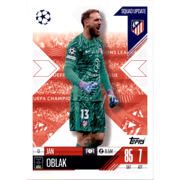 13 - Jan Oblak - Squad Update - 2024/2025