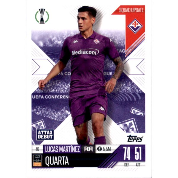 40 - Lucas Martinez Quarta - Squad Update - 2024/2025