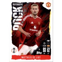 87 - Matthijs de Ligt  - Defensive Rock - 2024/2025