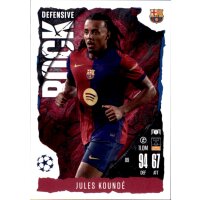 89 - Jules Kounde  - Defensive Rock - 2024/2025