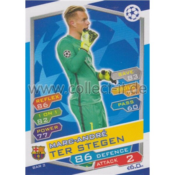 CL1617-BAR-002 - Marc-Anfdre Ter Stegen - FC Barcelona