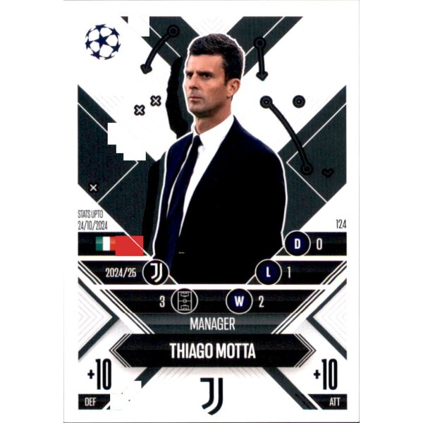 124 - Thiago Motta  - Manager Career - 2024/2025