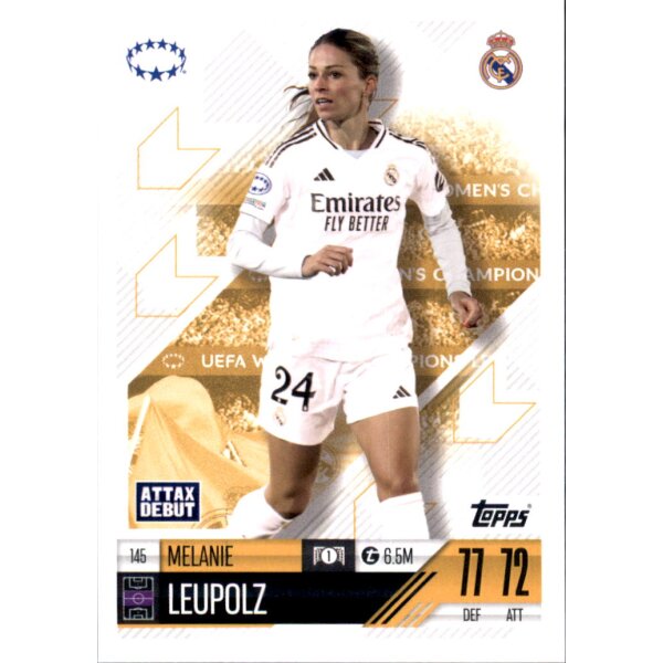 145 - Melanie Leupolz  - UWCL Card - 2024/2025