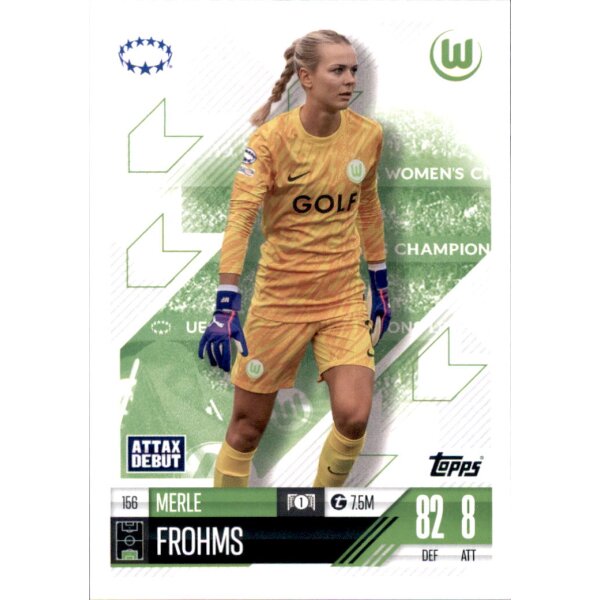 156 - Merle Frohms  - UWCL Card - 2024/2025