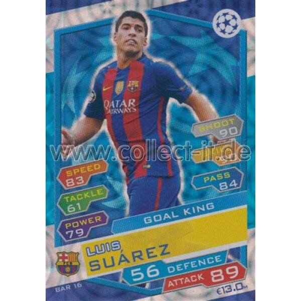 CL1617-BAR-016 - Luis Suarez - FC Barcelona