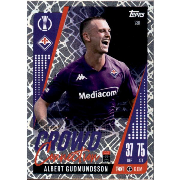 238 - Albert Gudmundsson  - Crowd Connection - 2024/2025