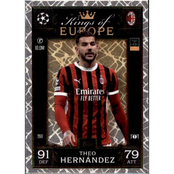 260 - Theo Hernandez  - Kings of Europe - 2024/2025