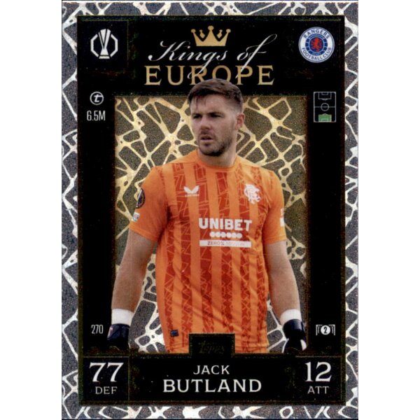 270 - Jack Butland  - Kings of Europe - 2024/2025