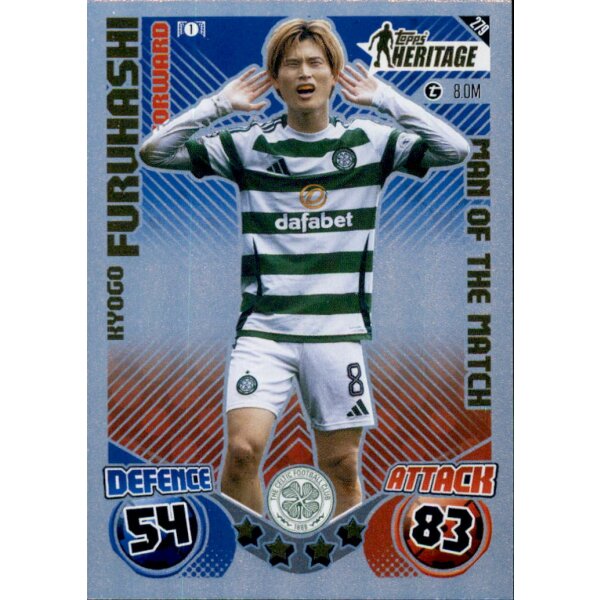 279 - Kyogo Furuhashi  - Man of the Match Heritage - 2024/2025