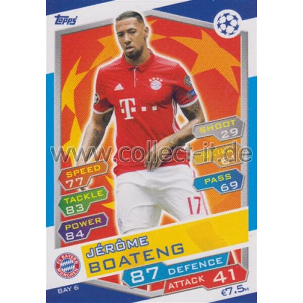 CL1617-BAY-006 - Jerome Boateng - FC Bayern München