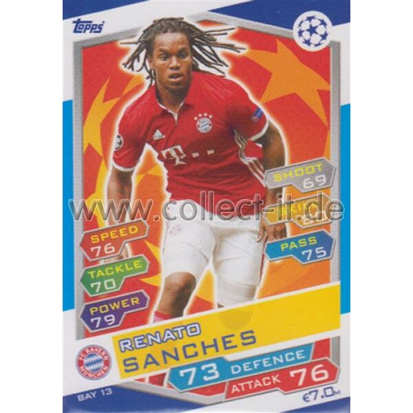 CL1617-BAY-013 - Renato Sanches - FC Bayern München