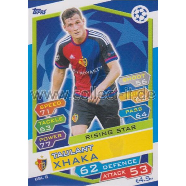 CL1617-BSL-008 - Taulant Xhaka - FC Basel 1893