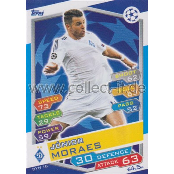 CL1617-DYN-016 - Junior Moraes - FC Dynamo Kyiv