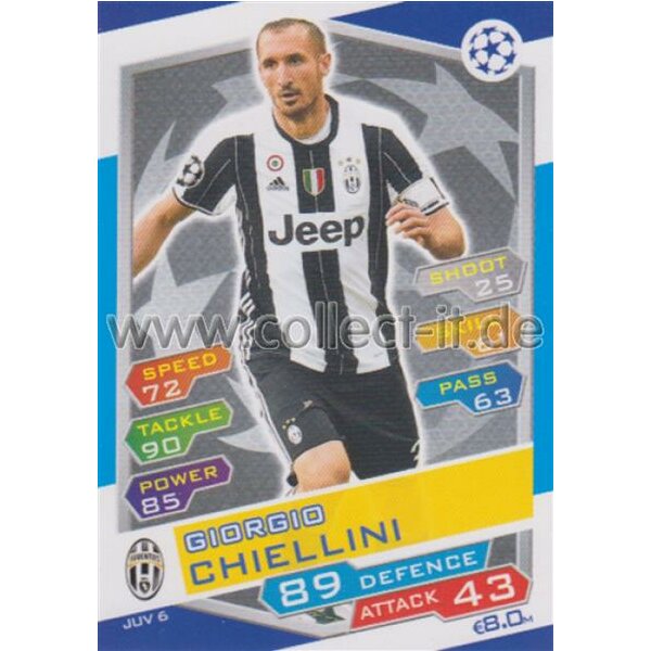 CL1617-JUV-006 - Giorgio Chiellini - Juventus