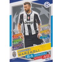 CL1617-JUV-007 - Andrea Barzagli - Juventus