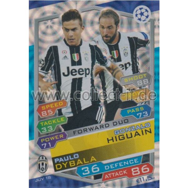 CL1617-JUV-018 - Gonzalo Higuain & Paulo Dybala - Juventus