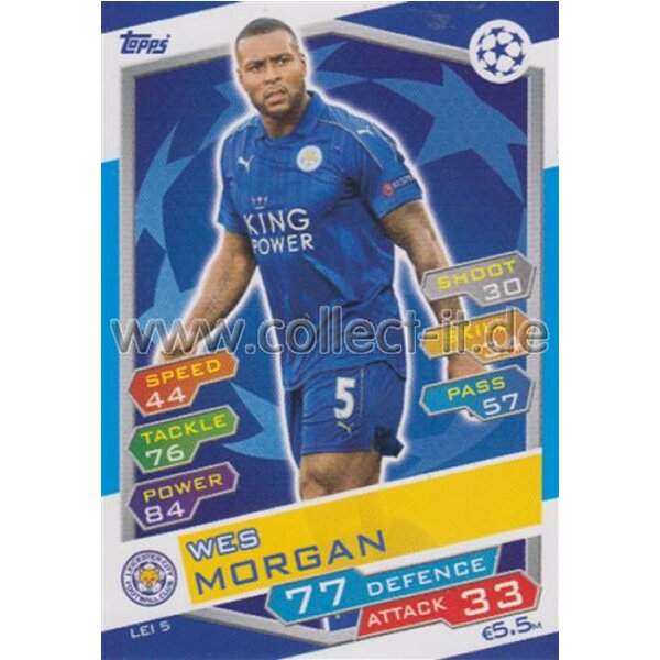 CL1617-LEI-005 - Wes Morgan - Leicester City FC