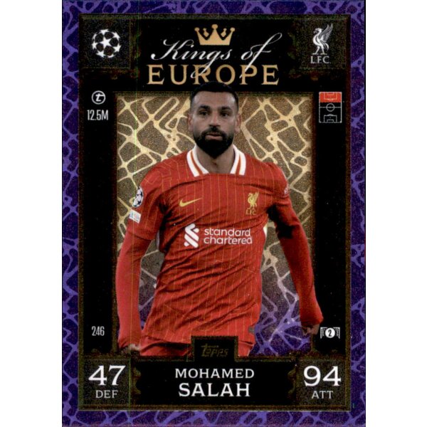 246 - Mohamed Salah  - Kings of Europe - Parallel - 2024/2025