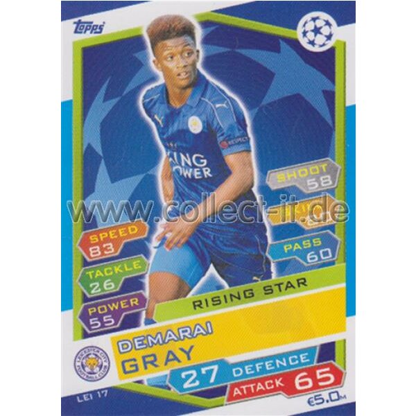 CL1617-LEI-017 - Demarai Gray - Leicester City FC