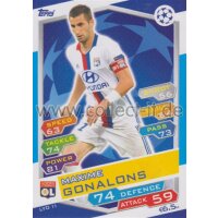 CL1617-LYO-011 - Maxime Gonalons - Olympique Lyonnais