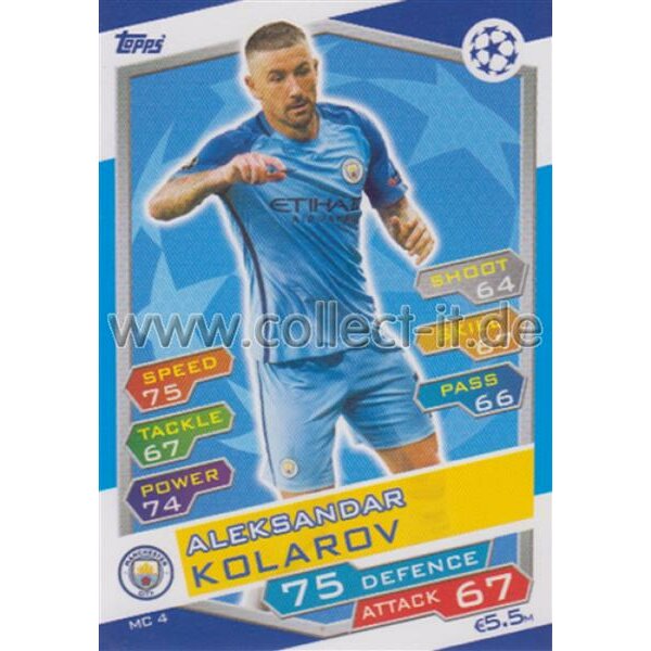 CL1617-MC-004 - Aleksandar Kolarov - Manchester City FC