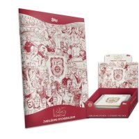 FC Bayern München - 125 Jahre - Sammelsticker - 1 Display (30 Tüten) + Sammelalbum