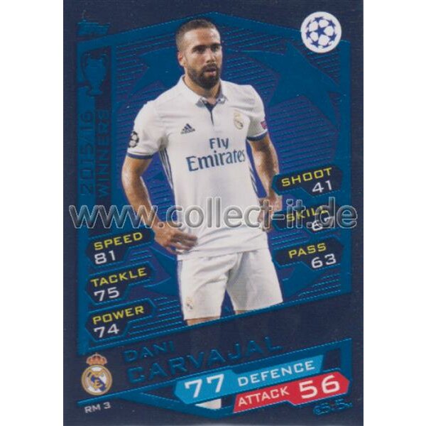 CL1617-RM-003 - Dani Carvajal - Real Madrid CF