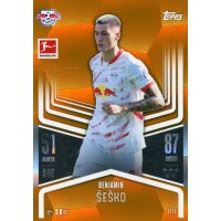 FT11 - Benjamin Sesko - Flex Tech NUMBERED 20/25 ORANGE -...