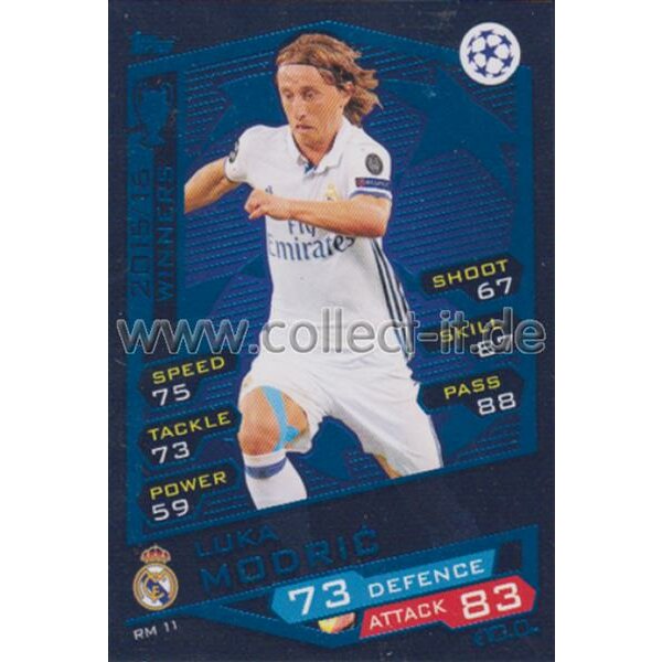 CL1617-RM-011 - Luka Modric - Real Madrid CF