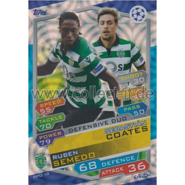 CL1617-SPO-018 - Sebastian Coates & Rubrn Semedo - Sporting Clube De Portugal