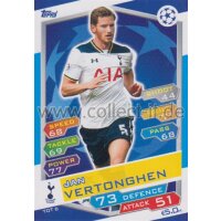 CL1617-TOT-006 - Jan Vertonghen - Tottenham Hotspur