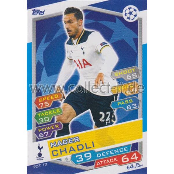 CL1617-TOT-013 - Nacer Chadli - Tottenham Hotspur