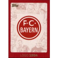 Sticker 43 - Logo 1954 - FC Bayern München - 125 Jahre