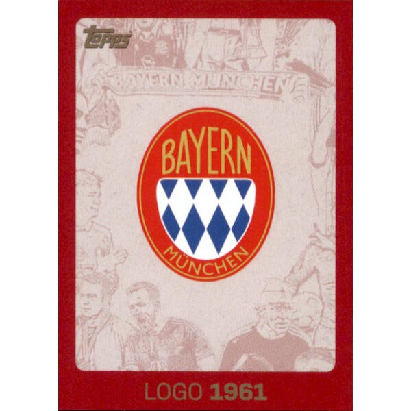 Sticker 44 - Logo 1961 - FC Bayern München - 125 Jahre