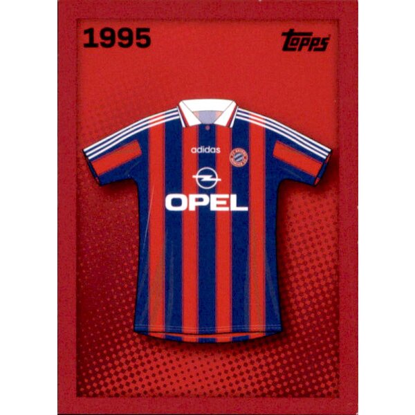 Sticker 72 - Trikot 1995 - FC Bayern München - 125 Jahre