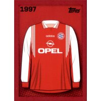 Sticker 74 - Trikot 1997 - FC Bayern München - 125...