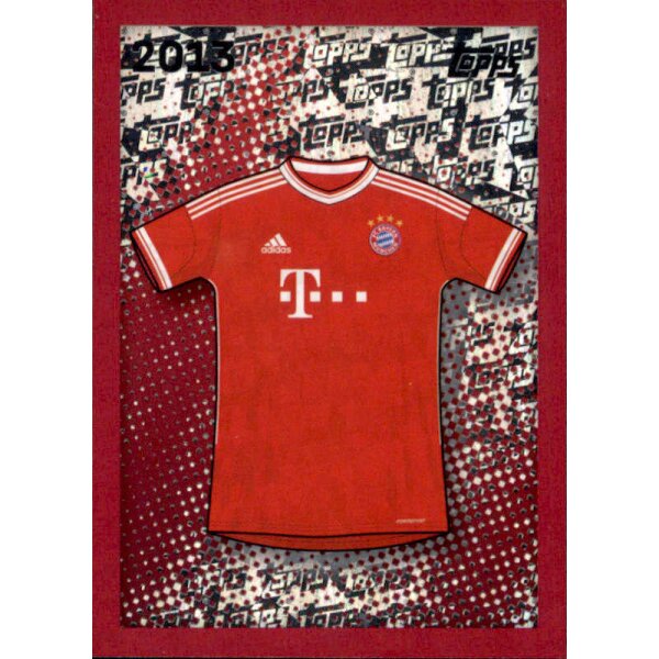 Sticker 77 - Trikot 2013 - FC Bayern München - 125 Jahre