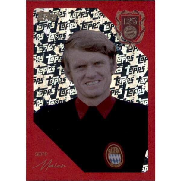 Sticker 89 - Sepp Maier - FC Bayern München - 125 Jahre