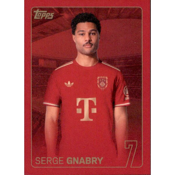 Sticker 190 - Serge Gnabry - FC Bayern München - 125 Jahre